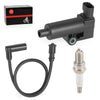 Hisun UTV MSU 400–500 Ignition Coil & Spark Plug w Wire Cap (2009–2016)
