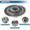 Ford F-150 V6 4.2L Engine Cooling Fan Clutch (1997-1999)