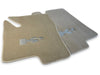 Hummer H2 with H2 Emblem Beige Tailored Floor Mats (2003-2009)