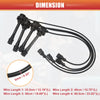Mitsubishi L300 4pcs Spark Plug Wire Ignition Coil Cable (1996-2007)