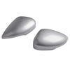 Ford Fiesta Silver LH+RH Door Side Rearview Mirror Cover Caps (2011-2017)