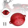 Honda C / Ct125 Cub110 Trail Grom Cylinder Head Side Cover Protector Red (2021-2023)