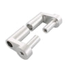 BMW R1250RT 1 Pair Chrome Handlebar Riser Clamp (2014-2023)
