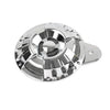 Harley Touring Glide Big Twin 110dB Horn Speaker Cover Chrome (1991-2023)