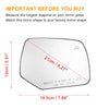 Ford Escape 2 x Heated Side Mirror Glass (2008-2012)