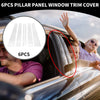 Ford Expedition 6 Pcs Chrome Silver Window Trim Covers (1997-2016)