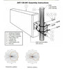 2 x 698-2700MHz 3G/4G Directional Outdoor Yagi Antenna N Female LTE