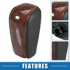 Toyota Land Cruiser Prado Red Wood Pattern Gear Shift Knob (2003-2023)