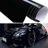 Gloss Black Vinyl Wrap Film Car Sticker Decal With Air Bubble