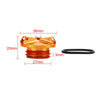 Yamaha YZF-R1 R3 R6 R25 TDM 850 XJR 1200 FJR 1300 Oil Filler Plug Orange (2000-2023)