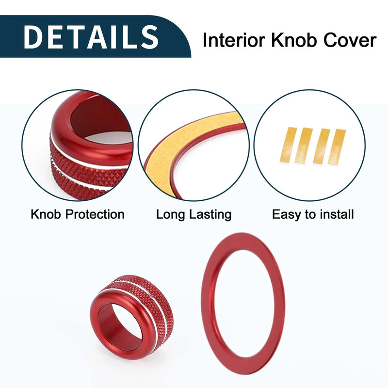 Subaru WRX Engine Start Button Knob Cover Ring 3 x Pcs (2022-2023)