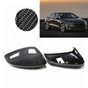 2021-2023 AUDI A3 2 x Carbon Fiber Rear Side Mirror Covers (2021-2023)