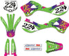 Kawasaki KX 250 Sticker Kit Decals Junction Style (1999-2002)
