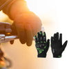 Riding Gloves Liners All Finger M Polar Fleece Black Green