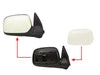 Isuzu D-Max DMax (2003-2011) Unpainted 3 Wire Side Mirror