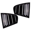 BMW 3 Series F30 2 x Rear Window Louver Covers (2012-2016)