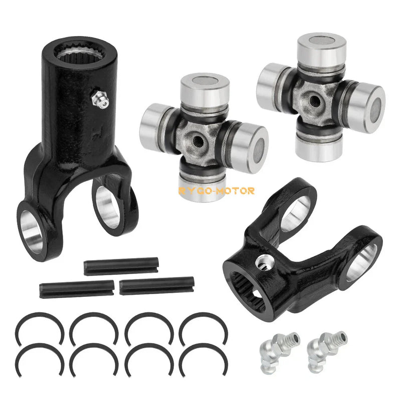 Polaris Ranger 800 2 x Front Prop Shaft Yoke & U-Joint (2-Side) (2010–2017)