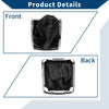 Ford Focus Car Gear Shift Stick Gaiter Black White Leather (2005-2012)