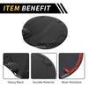 Toyota Tundra Carbon Fiber Fuel Tank Oil Gas Cap Cover Trim (2022-2024)