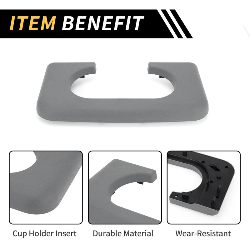 Ford F-250 F-350 Center Console Cup Holder Armrest Pad (1999-2009)