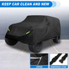 Jeep Wrangler Waterproof Car Cover w/Driver Door Zipper (2007-2017)