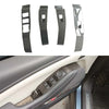 Ford Mustang Mach-E 2021-2024 Real Carbon Fiber Window Lift Panel Cover Trim