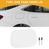 Toyota RAV4 (2006-2012) White Metal Fuel Tank Door Cap