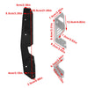 Honda Adv160 Footboard Footrest Pedals (2022-2023)