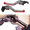 Suzuki Gixxer SF250 Pair Titanium Tone Red Brake Clutch Levers