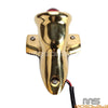 Harley Cafe Racer Bobber Chopper Brass LED Tail Light