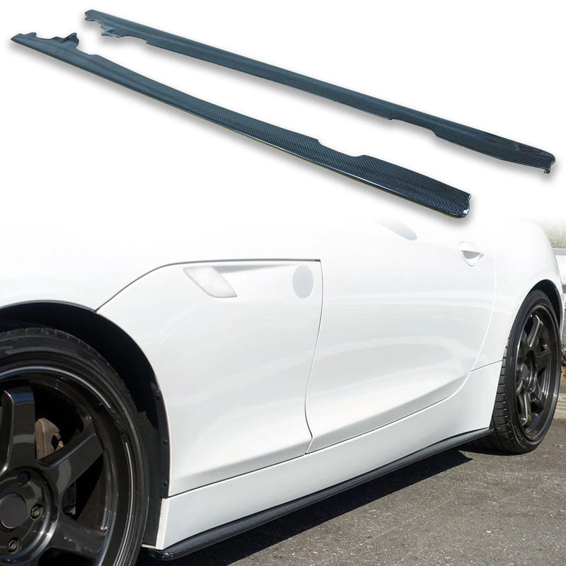BMW E89 Z4 M Sport 3 x Carbon Fiber Side Skirt Extensions (2009-2016)