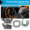 Suzuki UK 110 Address Front & Rear Brake Pads (2017-2021)