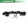 Honda Accord (2015-2019) Black Front Bumper Support Bracket