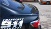 Toyota Corolla Black ABS Spoiler Wing Lip (2009-2013)