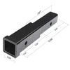 Towing 4000Lbs 2" Receiver Trailer Extension Hitch