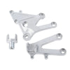 Honda CBR600RR Silver Front Foot Pegs (2003-2006)