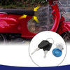 Motorcycle Scooter Cylinder Sitting Seat Lock w 2 Key Set