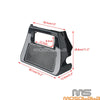Harley CVO Road Glide Universal Front Chin Spoiler Cover Black (2022-2023)