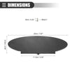 Porsche 911 Set Sun Visor Mirror Cover Driver & Passenger Side Visor Lid