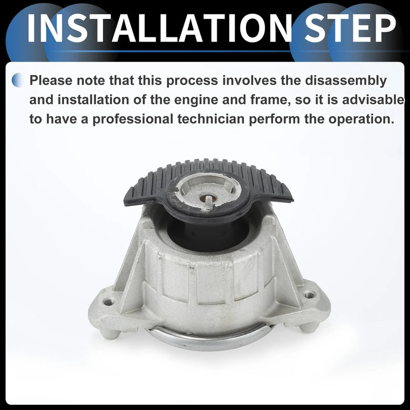 Mercedes-Benz W204 W212 E350 C350 Engine Mount (2008-2016)