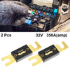 Car Truck Motorcycle Boat Audio CDs 2 x 350A ANL Fuses