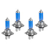 Car 4 x H7 100W Halogen Super White Headlight Bulbs