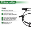 Chevrolet Malibu Rear Right ABS Wheel Speed Sensor