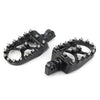 Harley Dyna Sportster Bobber Black  Wide Fat Foot Pegs MX Style