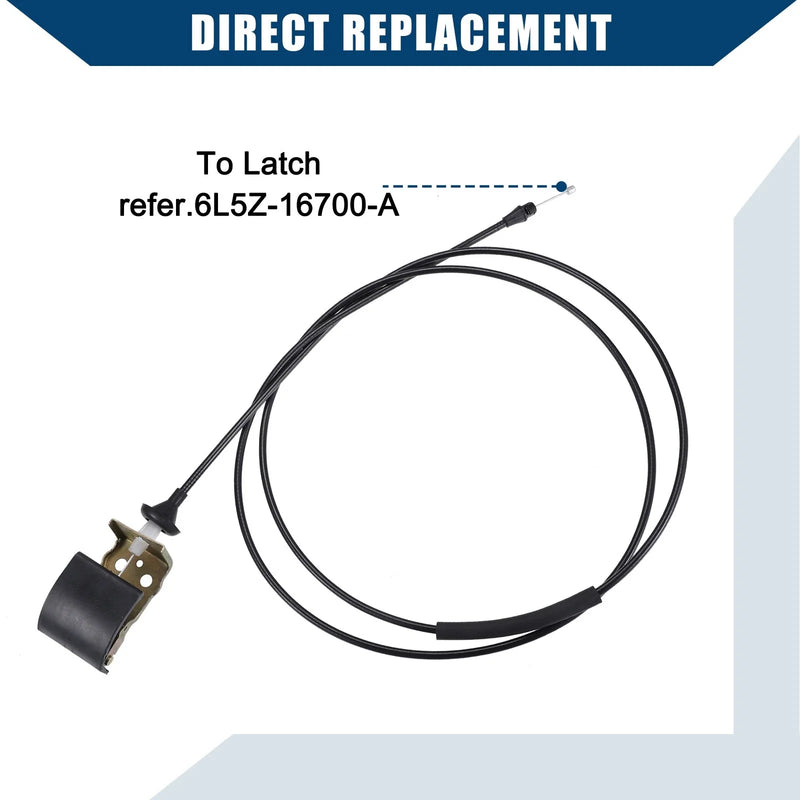 Ford Ranger (1998-2011) Durable Plastic Black Hood Release Cable
