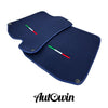 Ferrari Roma (2021-2024) Italian Edition AutoWin Dark Blue Floor Mats
