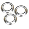 Truck Trailer LED Marker Light Covers 50Pcs 3/4" Chrome Bezels