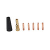 Weld Pak HD 10949 Wire Feed Welder 7 x Gasless Nozzle Tips