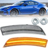 Toyota GR86 Subaru BRZ 2PC Clear Lens LED Side Marker Light (2022–2024)