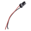 Car 4 x 12V Light Bulb Socket Harness Pigtail Plug Connector Adapter